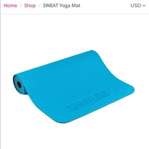 SWEAT Yoga Matt - Teal